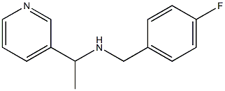 [(4-fluorophenyl)methyl][1-(pyridin-3-yl)ethyl]amine