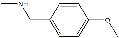 [(4-methoxyphenyl)methyl](methyl)amine 化学構造式