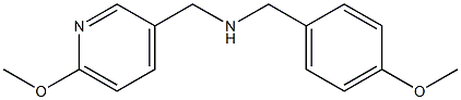 [(4-methoxyphenyl)methyl][(6-methoxypyridin-3-yl)methyl]amine