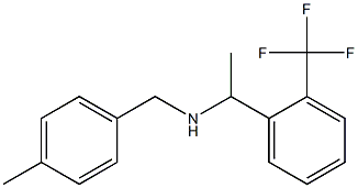 [(4-methylphenyl)methyl]({1-[2-(trifluoromethyl)phenyl]ethyl})amine