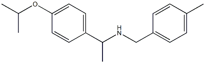 [(4-methylphenyl)methyl]({1-[4-(propan-2-yloxy)phenyl]ethyl})amine