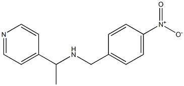 [(4-nitrophenyl)methyl][1-(pyridin-4-yl)ethyl]amine|