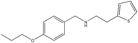 [(4-propoxyphenyl)methyl][2-(thiophen-2-yl)ethyl]amine