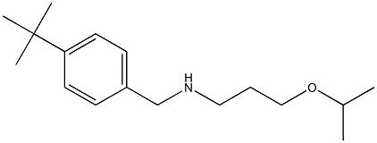 [(4-tert-butylphenyl)methyl][3-(propan-2-yloxy)propyl]amine