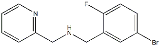 [(5-bromo-2-fluorophenyl)methyl](pyridin-2-ylmethyl)amine