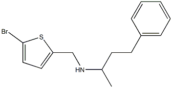 [(5-bromothiophen-2-yl)methyl](4-phenylbutan-2-yl)amine