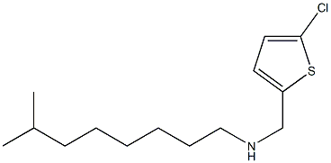 [(5-chlorothiophen-2-yl)methyl](7-methyloctyl)amine,,结构式