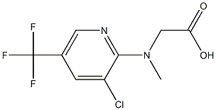 [[3-chloro-5-(trifluoromethyl)pyridin-2-yl](methyl)amino]acetic acid