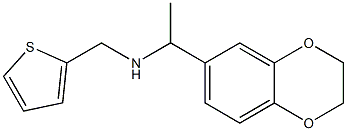 [1-(2,3-dihydro-1,4-benzodioxin-6-yl)ethyl](thiophen-2-ylmethyl)amine