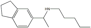 [1-(2,3-dihydro-1H-inden-5-yl)ethyl](pentyl)amine