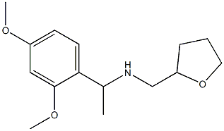 [1-(2,4-dimethoxyphenyl)ethyl](oxolan-2-ylmethyl)amine,,结构式