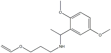 [1-(2,5-dimethoxyphenyl)ethyl][3-(ethenyloxy)propyl]amine