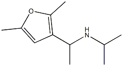 [1-(2,5-dimethylfuran-3-yl)ethyl](propan-2-yl)amine,,结构式