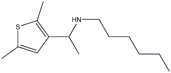 [1-(2,5-dimethylthiophen-3-yl)ethyl](hexyl)amine