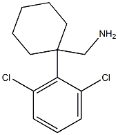 [1-(2,6-dichlorophenyl)cyclohexyl]methanamine 化学構造式