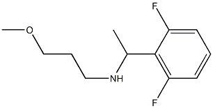  [1-(2,6-difluorophenyl)ethyl](3-methoxypropyl)amine