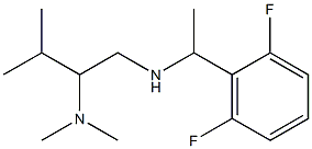 [1-(2,6-difluorophenyl)ethyl][2-(dimethylamino)-3-methylbutyl]amine|