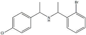 [1-(2-bromophenyl)ethyl][1-(4-chlorophenyl)ethyl]amine