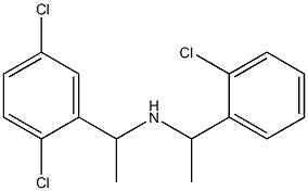  [1-(2-chlorophenyl)ethyl][1-(2,5-dichlorophenyl)ethyl]amine