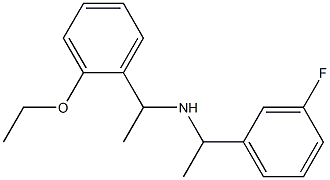 [1-(2-ethoxyphenyl)ethyl][1-(3-fluorophenyl)ethyl]amine