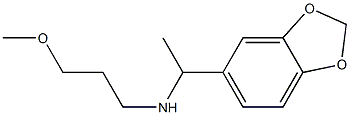 [1-(2H-1,3-benzodioxol-5-yl)ethyl](3-methoxypropyl)amine