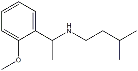 [1-(2-methoxyphenyl)ethyl](3-methylbutyl)amine 结构式