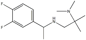 [1-(3,4-difluorophenyl)ethyl][2-(dimethylamino)-2-methylpropyl]amine
