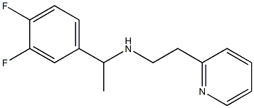 [1-(3,4-difluorophenyl)ethyl][2-(pyridin-2-yl)ethyl]amine