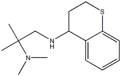 [1-(3,4-dihydro-2H-1-benzothiopyran-4-ylamino)-2-methylpropan-2-yl]dimethylamine|