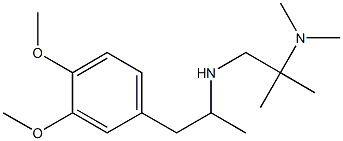 [1-(3,4-dimethoxyphenyl)propan-2-yl][2-(dimethylamino)-2-methylpropyl]amine