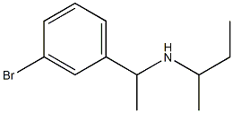 [1-(3-bromophenyl)ethyl](butan-2-yl)amine