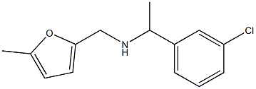 [1-(3-chlorophenyl)ethyl][(5-methylfuran-2-yl)methyl]amine