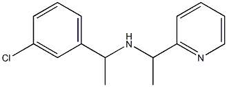  [1-(3-chlorophenyl)ethyl][1-(pyridin-2-yl)ethyl]amine