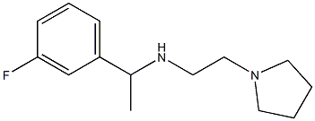 [1-(3-fluorophenyl)ethyl][2-(pyrrolidin-1-yl)ethyl]amine