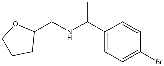 [1-(4-bromophenyl)ethyl](oxolan-2-ylmethyl)amine|