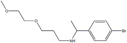 [1-(4-bromophenyl)ethyl][3-(2-methoxyethoxy)propyl]amine