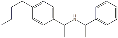 [1-(4-butylphenyl)ethyl](1-phenylethyl)amine