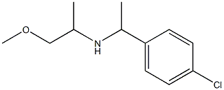 [1-(4-chlorophenyl)ethyl](1-methoxypropan-2-yl)amine