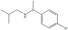 [1-(4-chlorophenyl)ethyl](2-methylpropyl)amine Structure