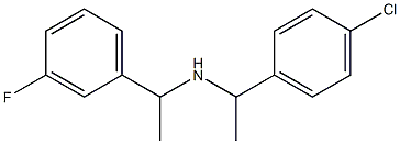 [1-(4-chlorophenyl)ethyl][1-(3-fluorophenyl)ethyl]amine