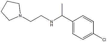 [1-(4-chlorophenyl)ethyl][2-(pyrrolidin-1-yl)ethyl]amine