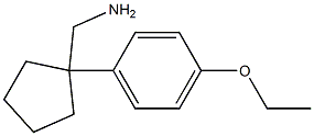 [1-(4-ethoxyphenyl)cyclopentyl]methanamine