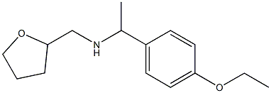 [1-(4-ethoxyphenyl)ethyl](oxolan-2-ylmethyl)amine Structure