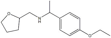 [1-(4-ethoxyphenyl)ethyl](oxolan-2-ylmethyl)amine|