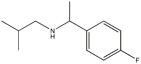 [1-(4-fluorophenyl)ethyl](2-methylpropyl)amine Structure