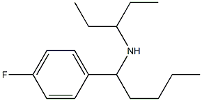  [1-(4-fluorophenyl)pentyl](pentan-3-yl)amine