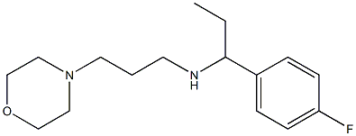  [1-(4-fluorophenyl)propyl][3-(morpholin-4-yl)propyl]amine
