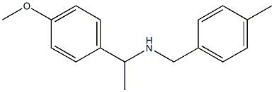 [1-(4-methoxyphenyl)ethyl][(4-methylphenyl)methyl]amine