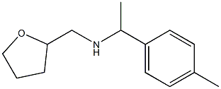 [1-(4-methylphenyl)ethyl](oxolan-2-ylmethyl)amine Structure