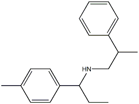 [1-(4-methylphenyl)propyl](2-phenylpropyl)amine